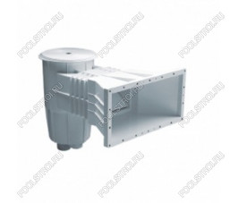 Скиммер из ABS-пластика. 15 л. c широким раструбом. подкл.внутр. 2